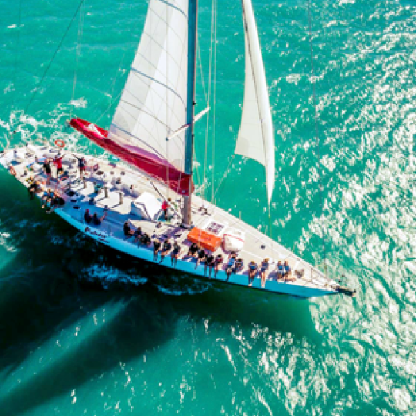 a boat that is floating in the water